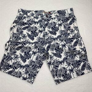 Men’s Shorts Palm-tree Print Shorts Pre-Owned 36